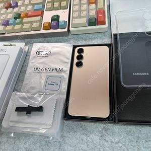 갤럭시 S25 핑크골드 256GB 자급제 신동품급 팝니다
