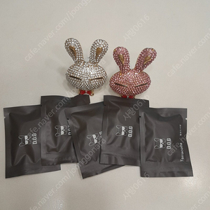 새상품) 레빗버니 도그독 차량용방향제(핑크토끼)