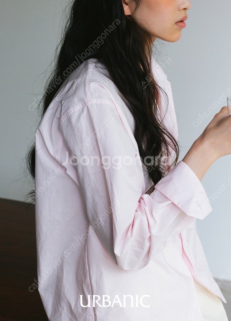 얼바닉30 souffle shirt pink 수플레 셔츠 핑크 urbanic30--2
