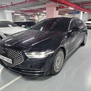 제네시스 G90 중고 제네시스 중고 가격 검정색 2019년식 3.8 GDI AWD 프리미엄 럭셔리 중고차 저렴한곳