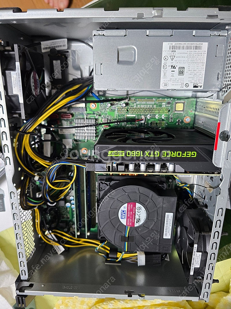 레노버 정품 완본체 데스크탑 팝니다 5700g 1660...--7