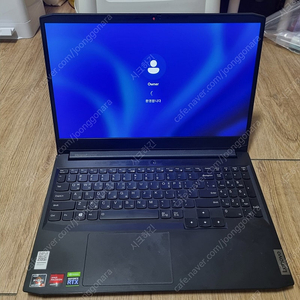 (급처) 레노버 게이밍노트북 라이젠5 5600H RTX3050Ti