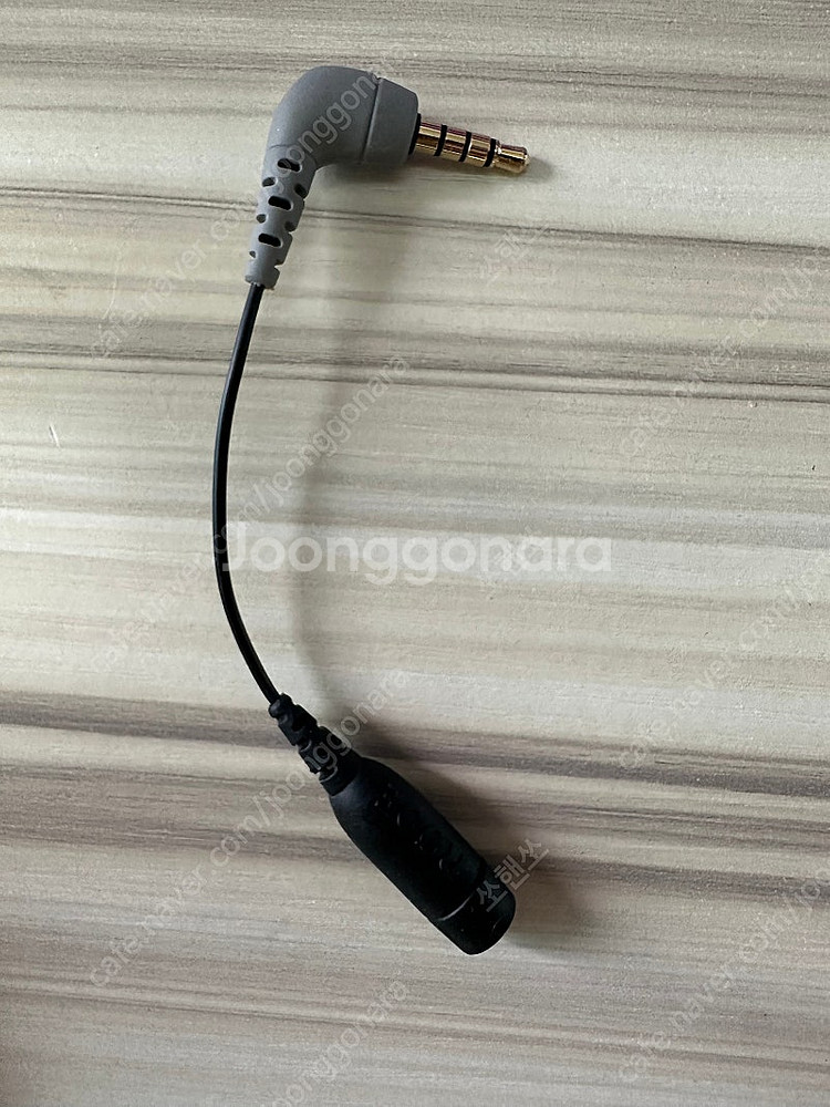 RODE 로데 SC4 3.5mm TRS to TRRS 변환젠더 TRRS to TRS 3.5파이--1