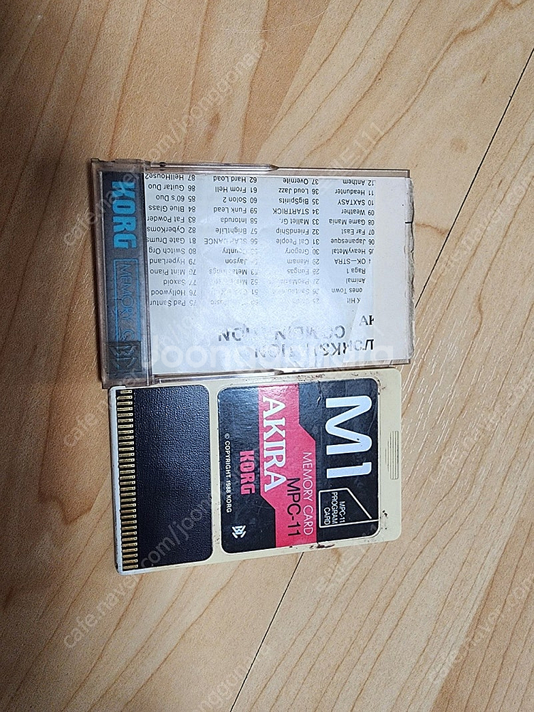 코르그m1 / t3 램 음색카드 mpc-11--0