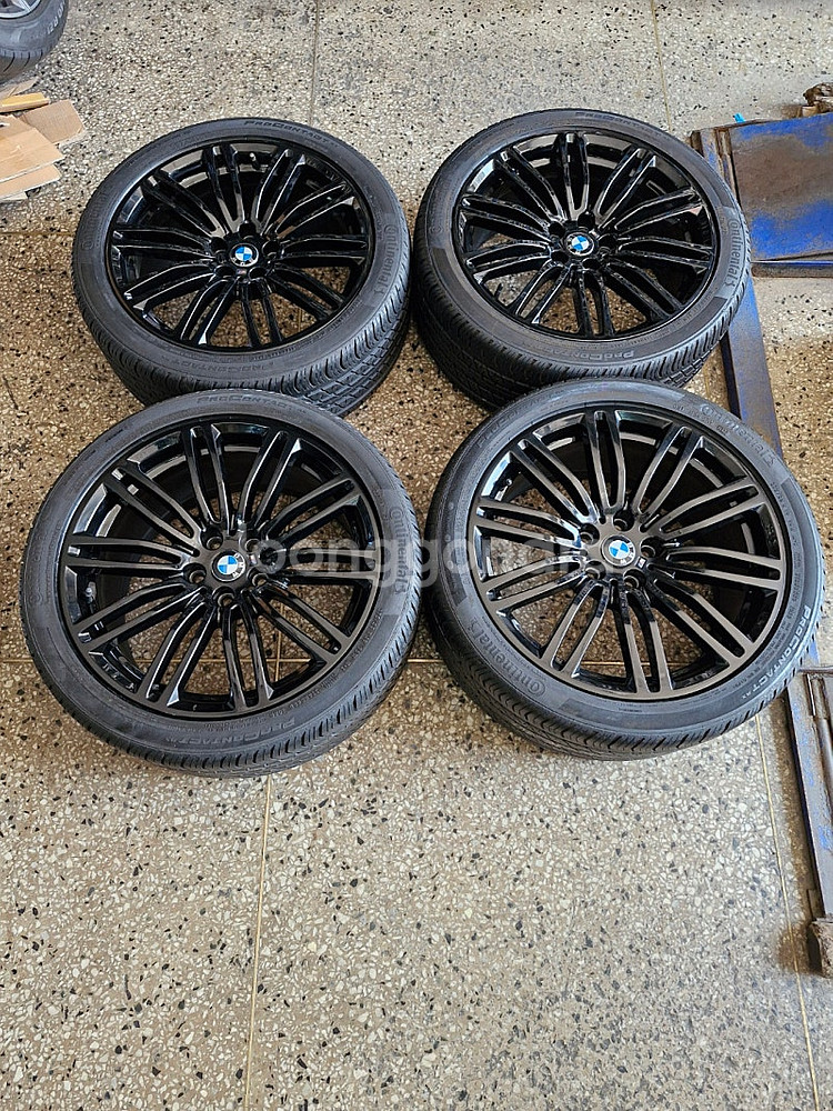 bmw 5시리즈 순정 19인치 휠타이어 4개셋트판매--0