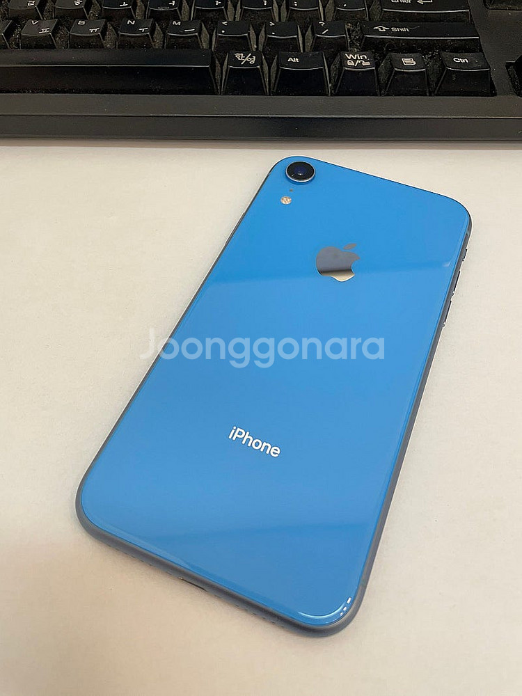 아이폰XR 블루 128GB 배터리88% 상태좋은 중고2...--0