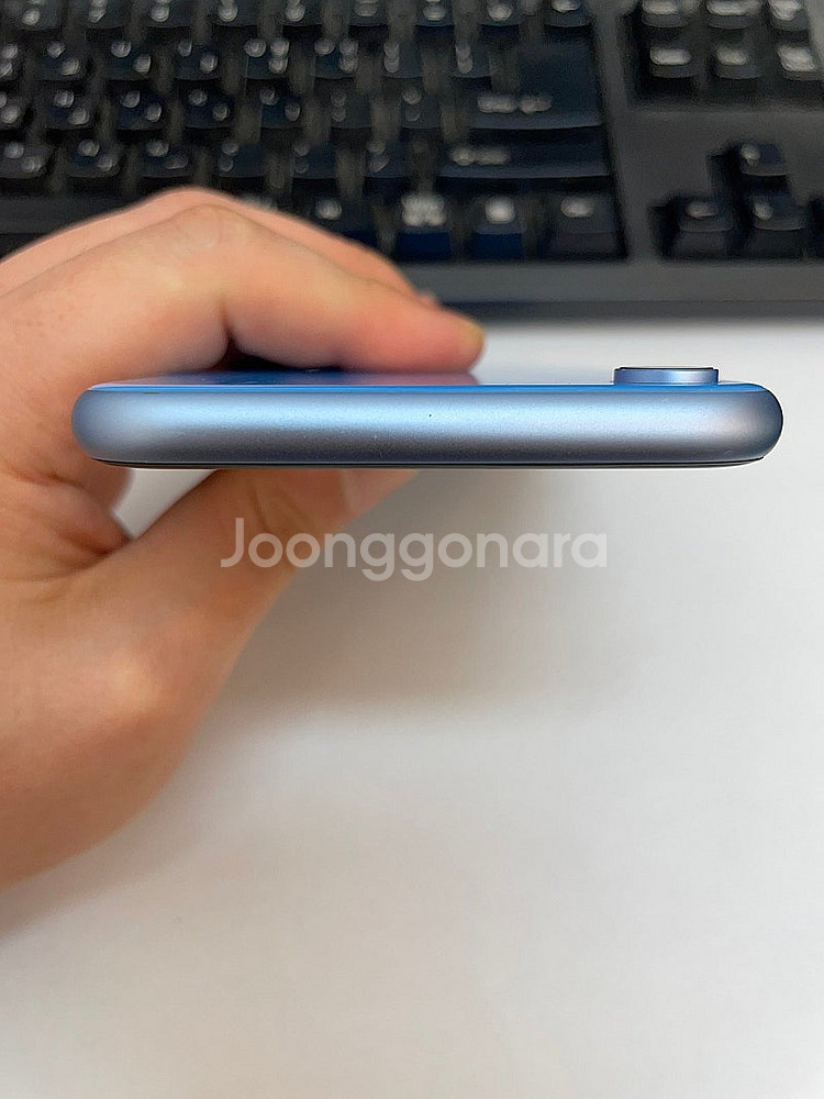 아이폰XR 블루 128GB 배터리88% 상태좋은 중고2...--3
