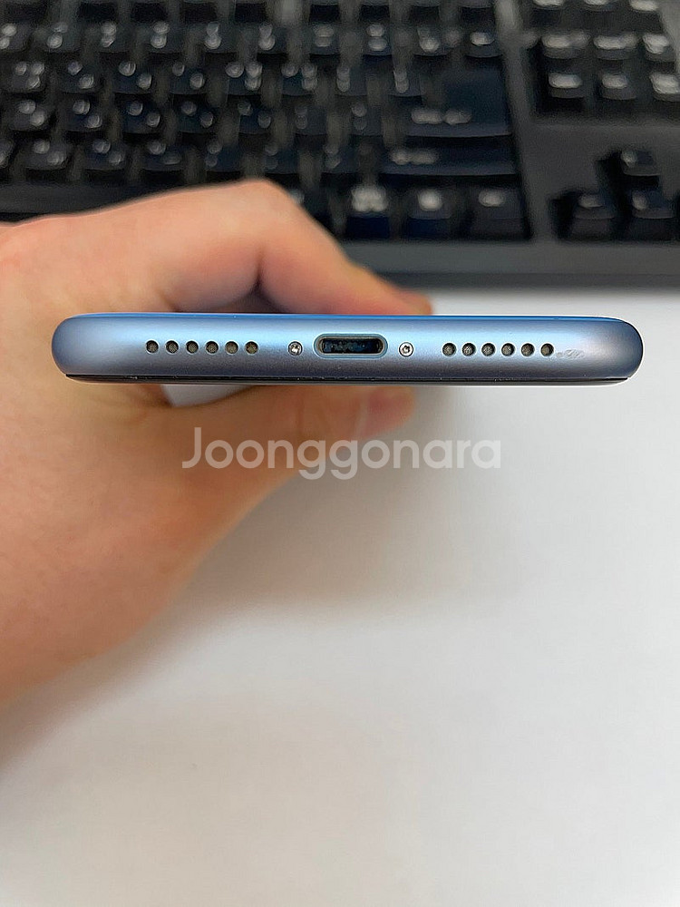 아이폰XR 블루 128GB 배터리88% 상태좋은 중고2...--5