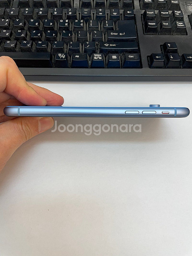 아이폰XR 블루 128GB 배터리88% 상태좋은 중고2...--6