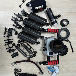 [다이빙 카메라] RX100 바디 + 아이켈라이트 + 아쿠아코 마크로 + 풀셋