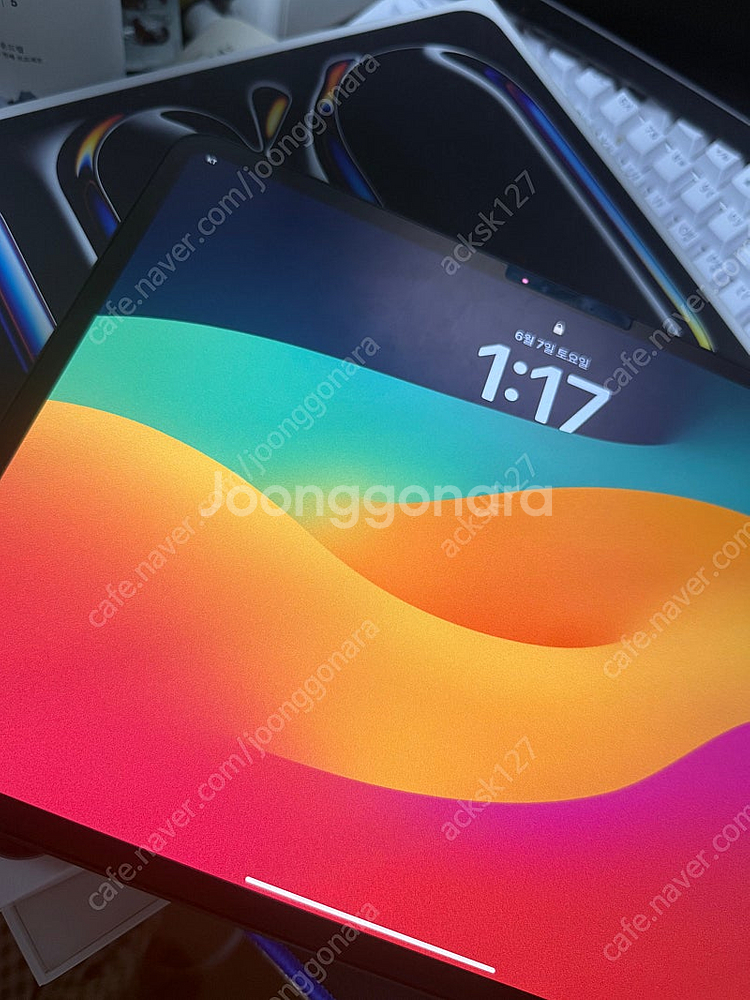 아이패드 프로 m4 13인치 256gb 셀룰러 판매합니...--0