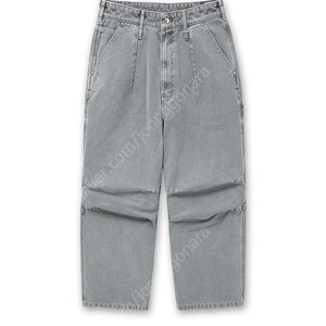 우영미 3D 와이드 데님 46