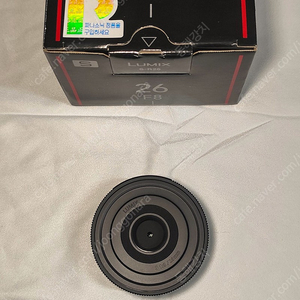 파나소닉 루믹스 S 26mm F8 (정품) 팝니다