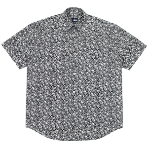 [M] 1990s USA Old Stussy Skull & Bone Shirt 올드 스투시 스컬 본 셔츠 90년대 빈티지 미국제