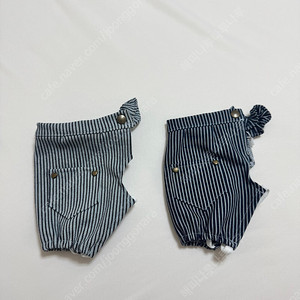 핸드메이드 데님 반바지