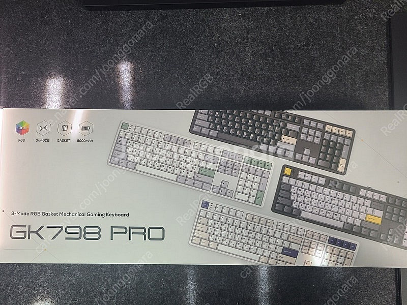 한성 gk798 pro 유무선 풀배열 기계식 키보드 팝...--0