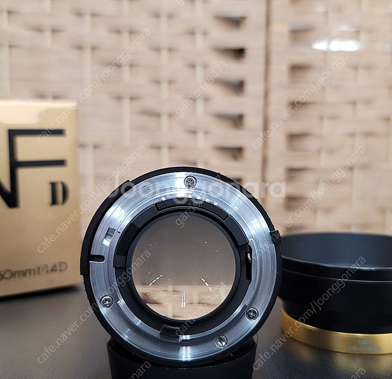 니콘/정품 af 50mm f1.4d박스풀셋+림즈후드 ​--7