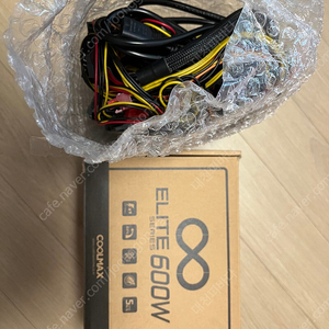 쿨맥스 엘리트시리즈 600w 파워 새것 팝니다.