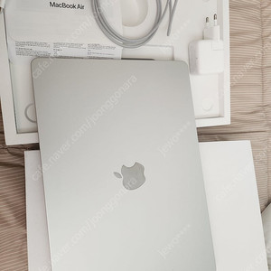 맥북 에어 m3 15인치 램24g / ssd512 고사양 노트북 팝니다