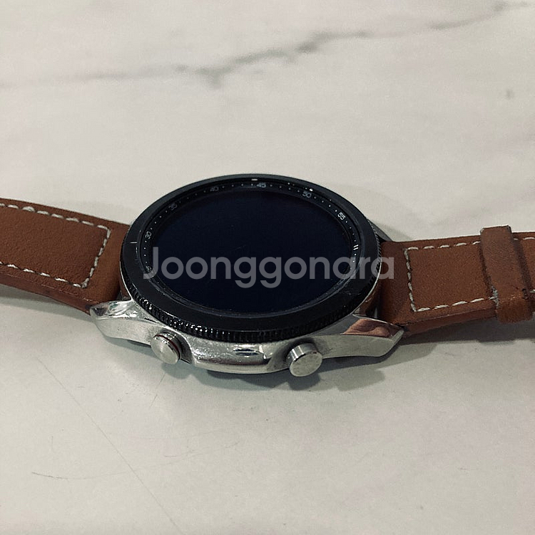 갤럭시 워치3 실버 45MM S급 매우깨끗 케이블 포함...--3