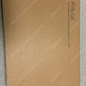 HP P19V G4 모니터 미개봉
