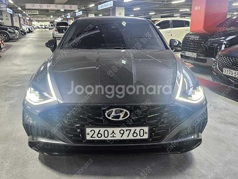 소나타 중고 쏘나타 DN8 중고차 쏘나타 중고차 회색 ...--2
