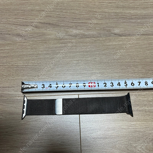 정품 밀레니즈루프 그라파이트 45mm M/L 애플워치 스트랩
