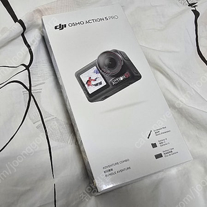 DJI 오즈모액션5 PRO 어드벤처콤보 (미개봉) 판매합니다