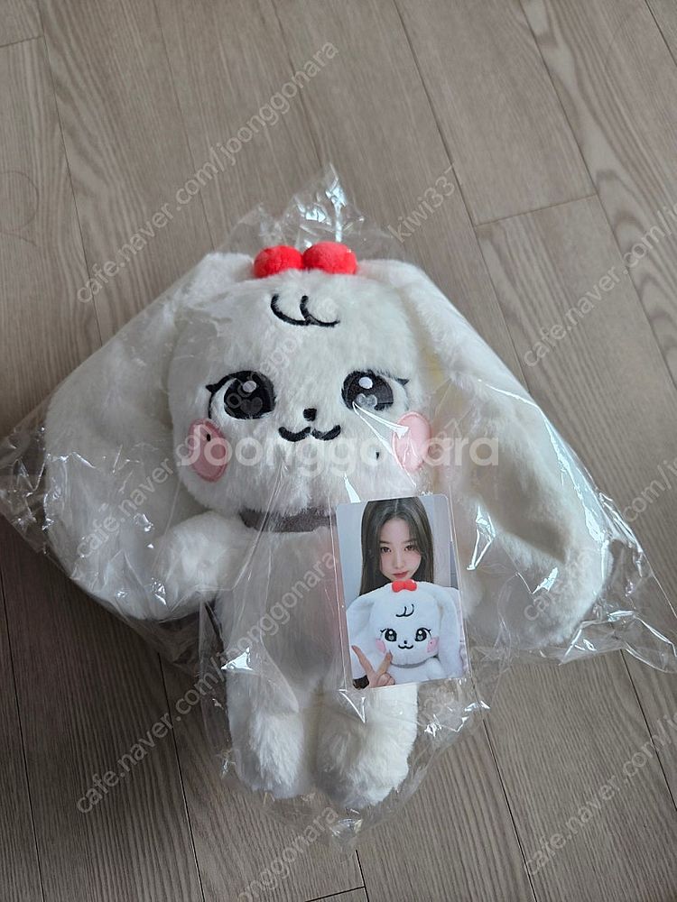아이브 미니브 플러피 플러시 30cm 체리(포카포함 새...--0