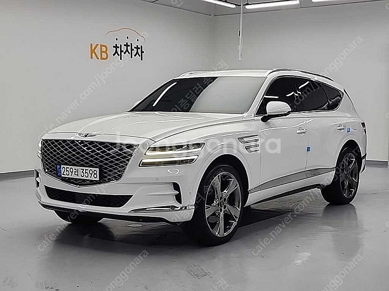 제네시스 GV80 중고 20년형 흰색 가솔린 2.5T ...--0