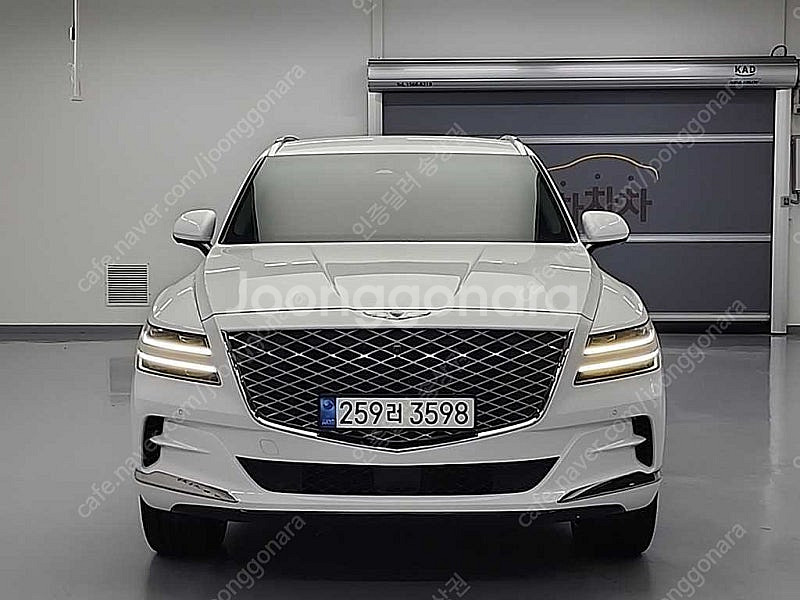 제네시스 GV80 중고 20년형 흰색 가솔린 2.5T ...--5