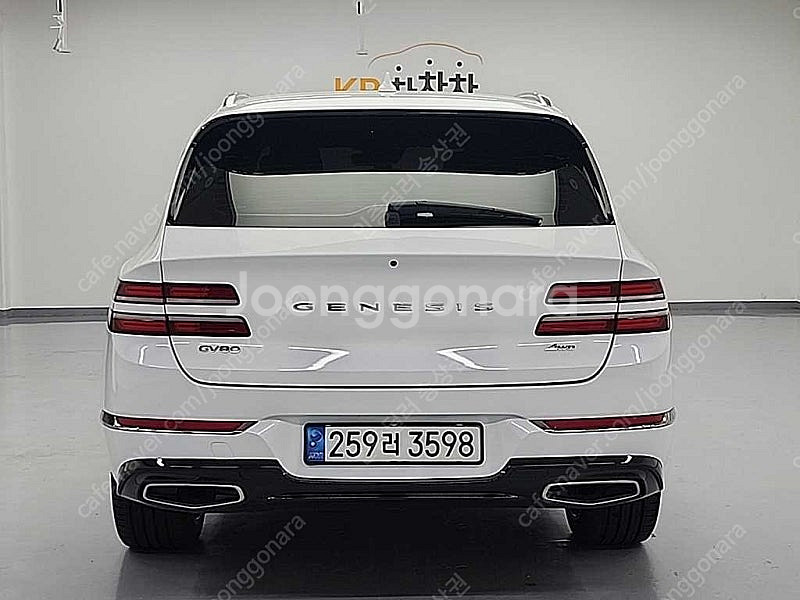 제네시스 GV80 중고 20년형 흰색 가솔린 2.5T ...--6