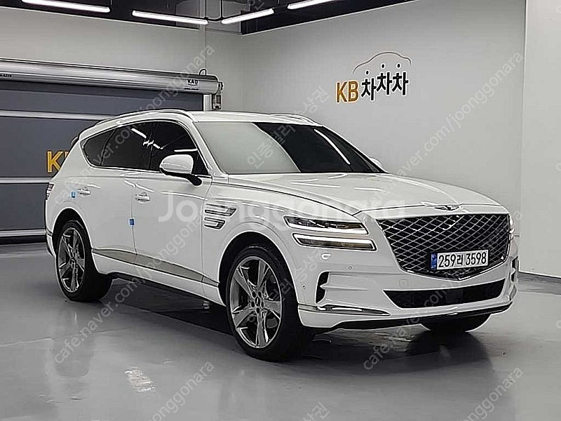 제네시스 GV80 중고 20년형 흰색 가솔린 2.5T ...--7