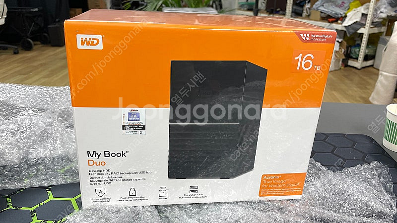 WD My book Duo 마이북듀오 16tb HDD ...--0