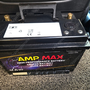 AMP MAX 인산철 배터리