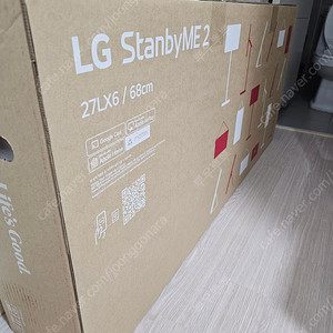 LG 스탠바이미2 27LX6 미개봉 새제품 팝니다
