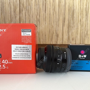 SONY 소니 FE 40mm F2.5 SEL40F25G