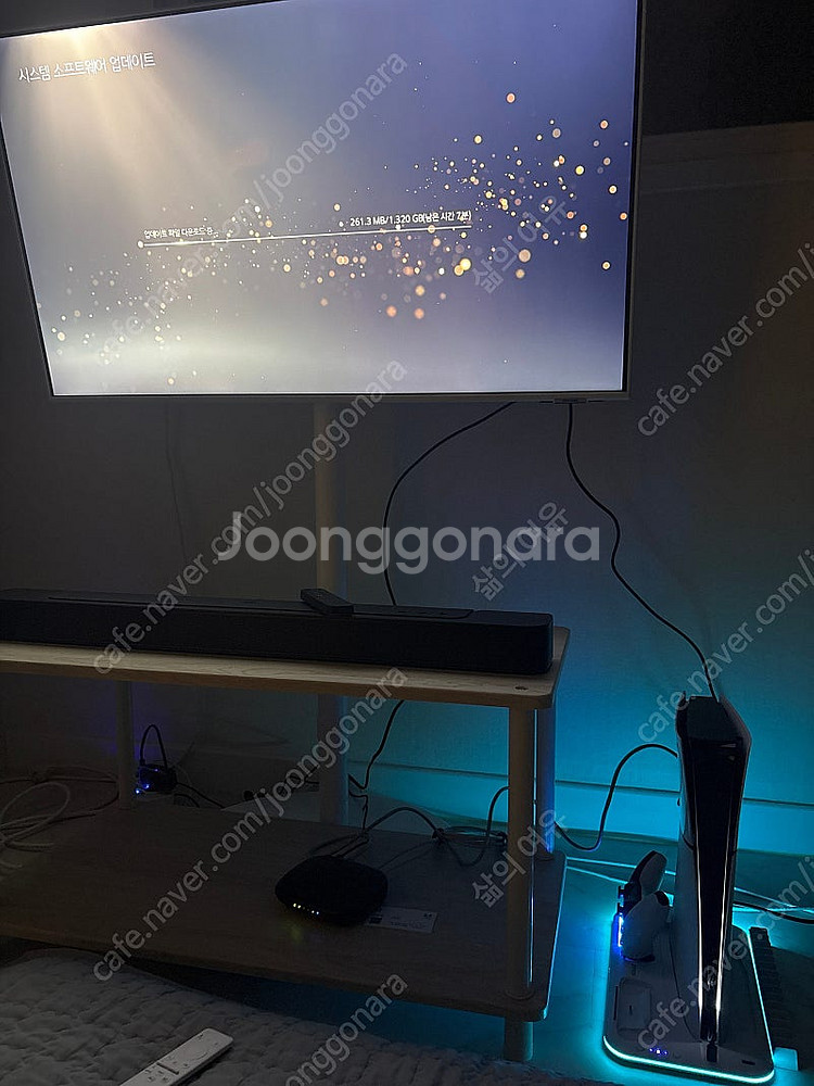 삼성M7 43인치모니터+플스5슬림디지털팝니다--0