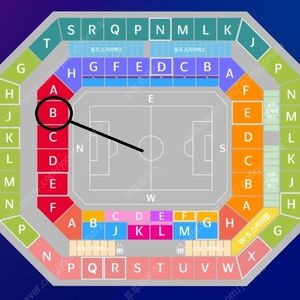 [ 대한민국 vs 쿠웨이트 레드석 N-B구역 연석 양도 ]