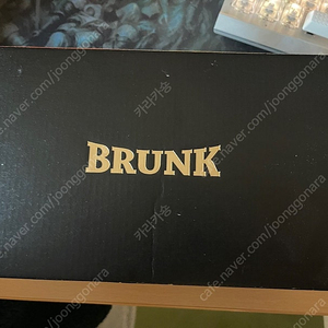 브렁크 피지크 레더 벨트 블랙 BRUNK 단순개봉 팝니다.