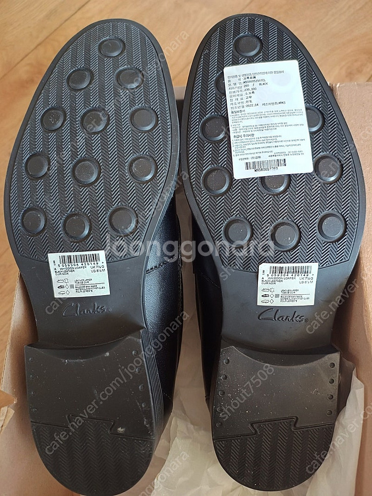 클락스(Clarks)남성구두 블랙 UK7.5(운동화기준...--8