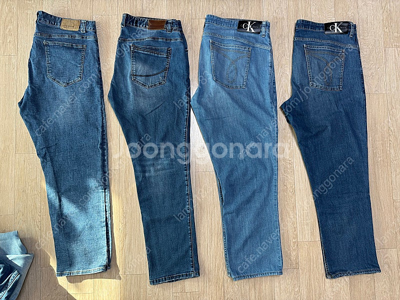 남자 청바지 6벌 일괄(캘빈클라인 외 36)--0
