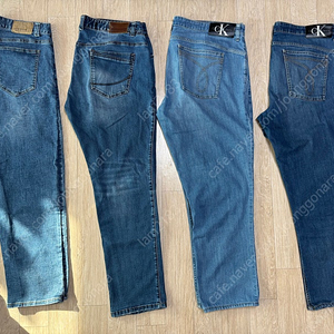 남자 청바지 6벌 일괄(캘빈클라인 외 36)