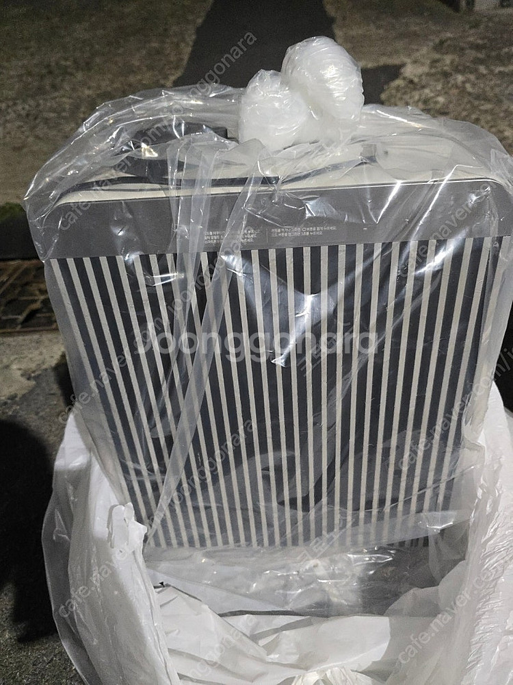삼성 큐브 공기청정기 팔아요.(2개가 한세트)--0