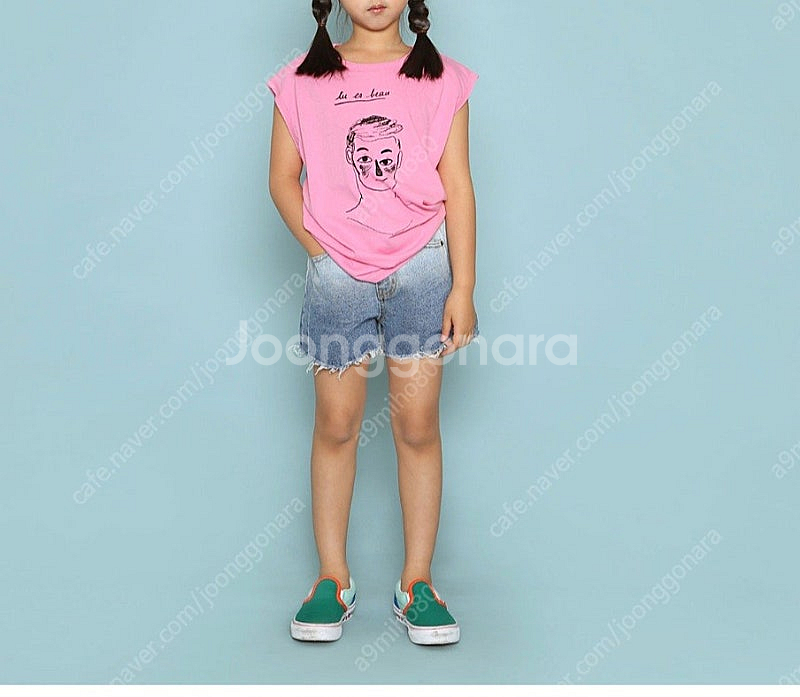 115cm -122cm 청반바지 착샷있어요 만원에올려요--2