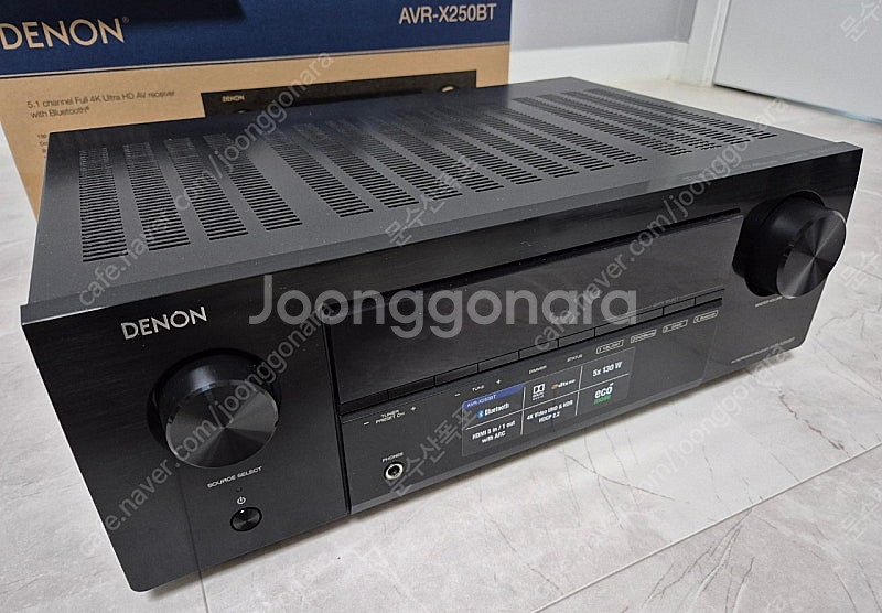 데논 avr-x250bt av리시버 앰프--2