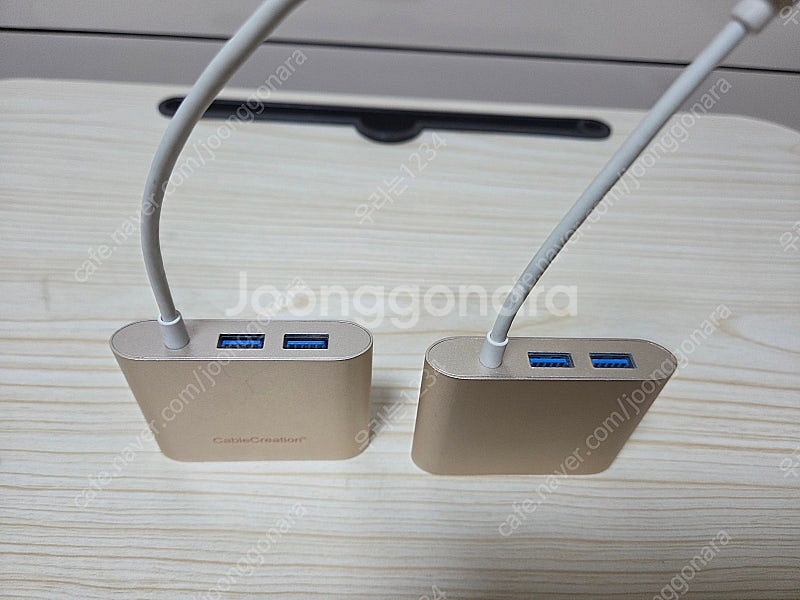 C타입 유선 기가랜 허브 USB3.0 3포트 (C타입 ...--2