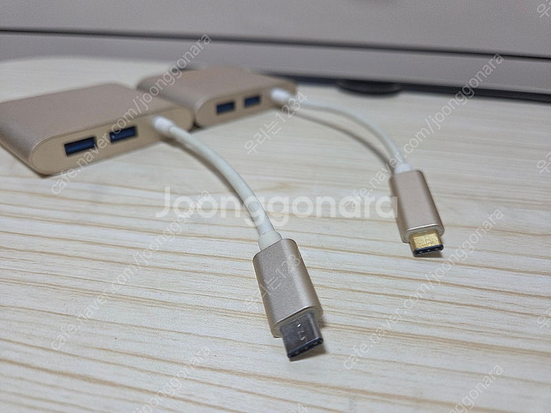 C타입 유선 기가랜 허브 USB3.0 3포트 (C타입 ...--3