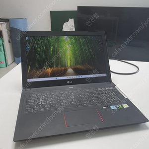 Lg 고성능 게이밍 노트북 싸게 팝니다 i7 ram16 ssd512 외장그래픽 15G880