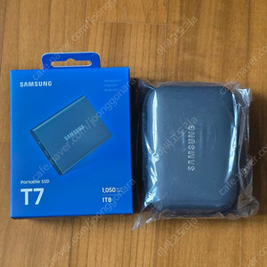 (미개봉, 케이스포함) 삼성 외장SSD T7 1TB